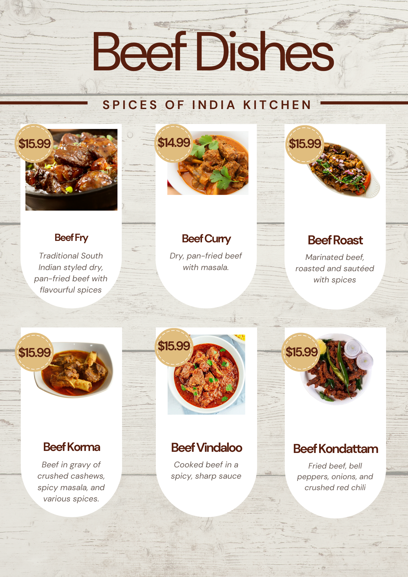 Beef Dishes