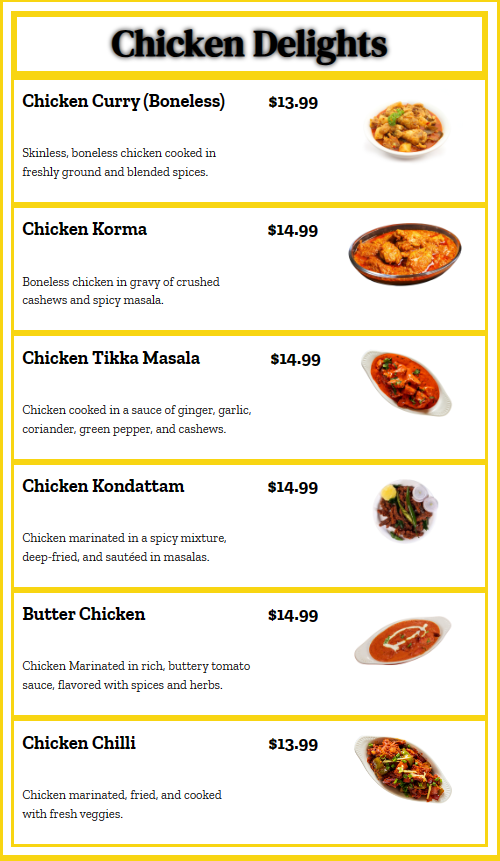 chicken delights